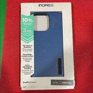 Incipio DualPro Classic Blue iPhone 13 Pro Case